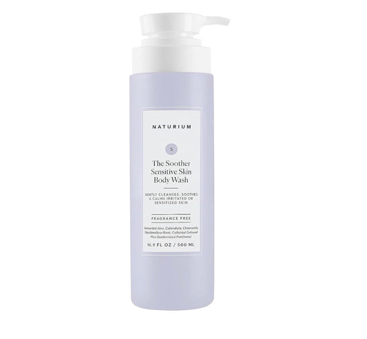 Naturium The Soother Sensitive Skin Body Wash - 500ml | Discover skin care, face cream, lip gloss, sunscreen, and korean skin care products at Sapphire Beauty Booth— a trusted cosmetic shop near me and makeup store near me.