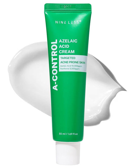 Nine Less A-Control Azelaic Acid Cream - 50ml | Discover skin care, face cream, lip gloss, sunscreen, and korean skin care products at Sapphire Beauty Booth— a cosmetic shop near me and makeup store near me.