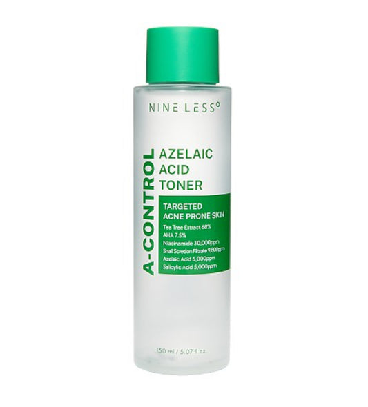 Nineless A-Control Azelaic Acid Toner - 150ml | Discover skin care, face cream, lip gloss, sunscreen, and korean skin care products at Sapphire Beauty Booth— a trusted cosmetic shop near me and makeup store near me.