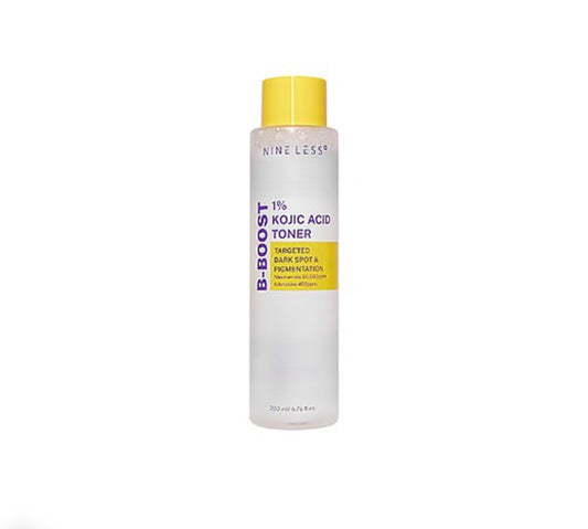 Nineless B-Boost 1% Kojic Acid Toner - 200ml | Discover skin care, face cream, lip gloss, sunscreen, and korean skin care products at Sapphire Beauty Booth— a trusted cosmetic shop near me and makeup store near me.