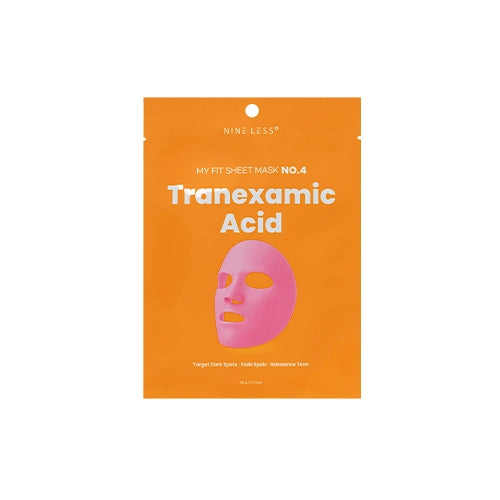 Nineless My Fit Sheet Mask No.4 Tranexamic Acid - 1 sheet | Discover skin care, face cream, lip gloss, sunscreen, and korean skin care products at Sapphire Beauty Booth— a trusted cosmetic shop near me and makeup store near me.