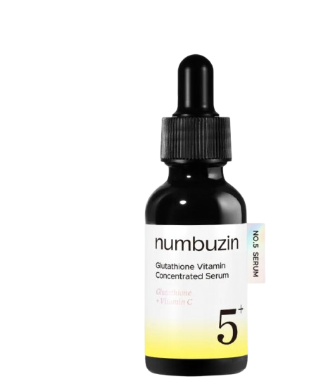 Numbuzin No.5+ Glutathione Vitamin Concentrated Serum - 30ml | Discover skin care, face cream, lip gloss, sunscreen, and korean skin care products at Sapphire Beauty Booth— a trusted cosmetic shop near me and makeup store near me. | Sapphire Beauty Ghana | Same Day Delivery Available
