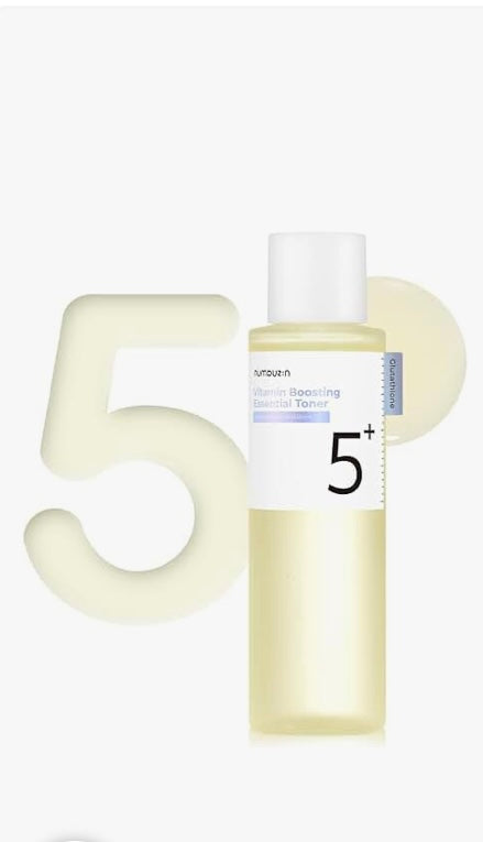Numbuzin No.5 Vitamin Boosting Essential Toner - 200ml | Discover skin care, face cream, lip gloss, sunscreen, and korean skin care products at Sapphire Beauty Booth— a trusted cosmetic shop near me and makeup store near me.