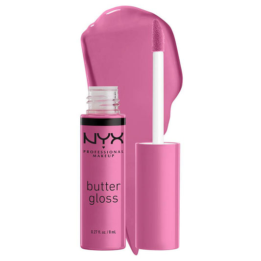 Nyx Butter Gloss Lip Gloss Merengue - 8ml | Discover skin care, face cream, lip gloss, sunscreen, and korean skin care products at Sapphire Beauty Booth— a trusted cosmetic shop near me and makeup store near me.