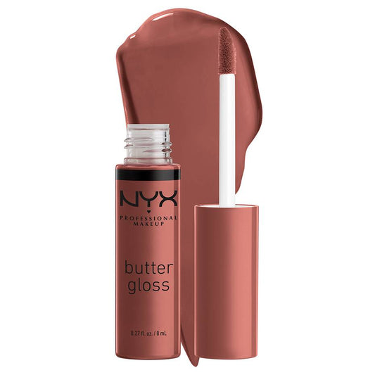 Nyx Butter Gloss Lip Gloss Praline - 8ml | Discover skin care, face cream, lip gloss, sunscreen, and korean skin care products at Sapphire Beauty Booth— a trusted cosmetic shop near me and makeup store near me.