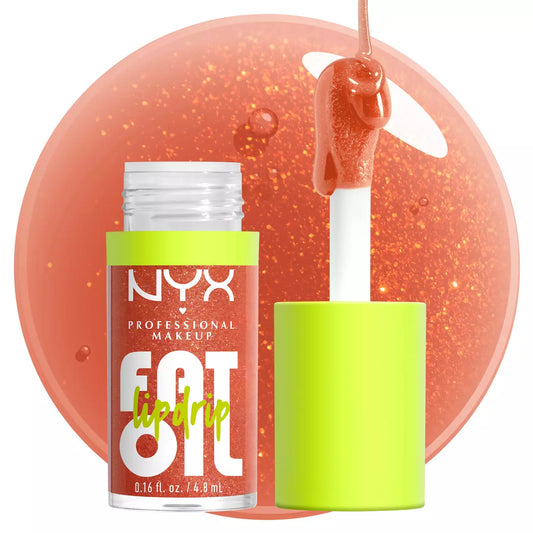 Nyx Fat Oil Lip Drip, Follow Back - 4.8 ml | Discover skin care, face cream, lip gloss, sunscreen, and korean skin care products at Sapphire Beauty Booth— a trusted cosmetic shop near me and makeup store near me. | Sapphire Beauty Ghana | Same Day Delivery Available