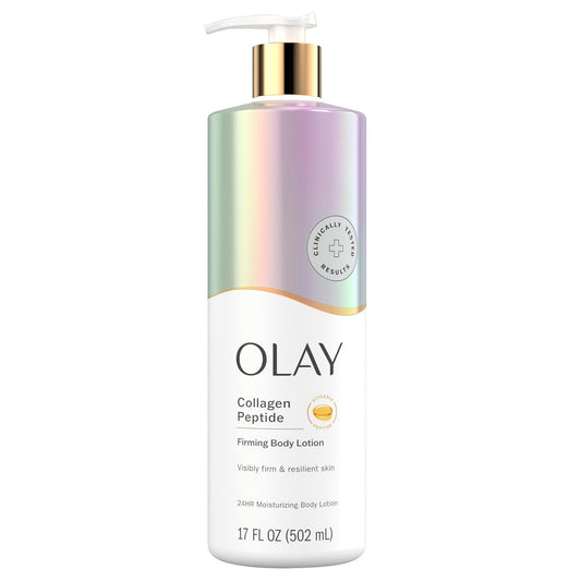 Olay Collagen Peptides Firming Body Lotion - 502ml | Discover skin care, face cream, lip gloss, sunscreen, and korean skin care products at Sapphire Beauty Booth— a trusted cosmetic shop near me and makeup store near me. | Sapphire Beauty Ghana
