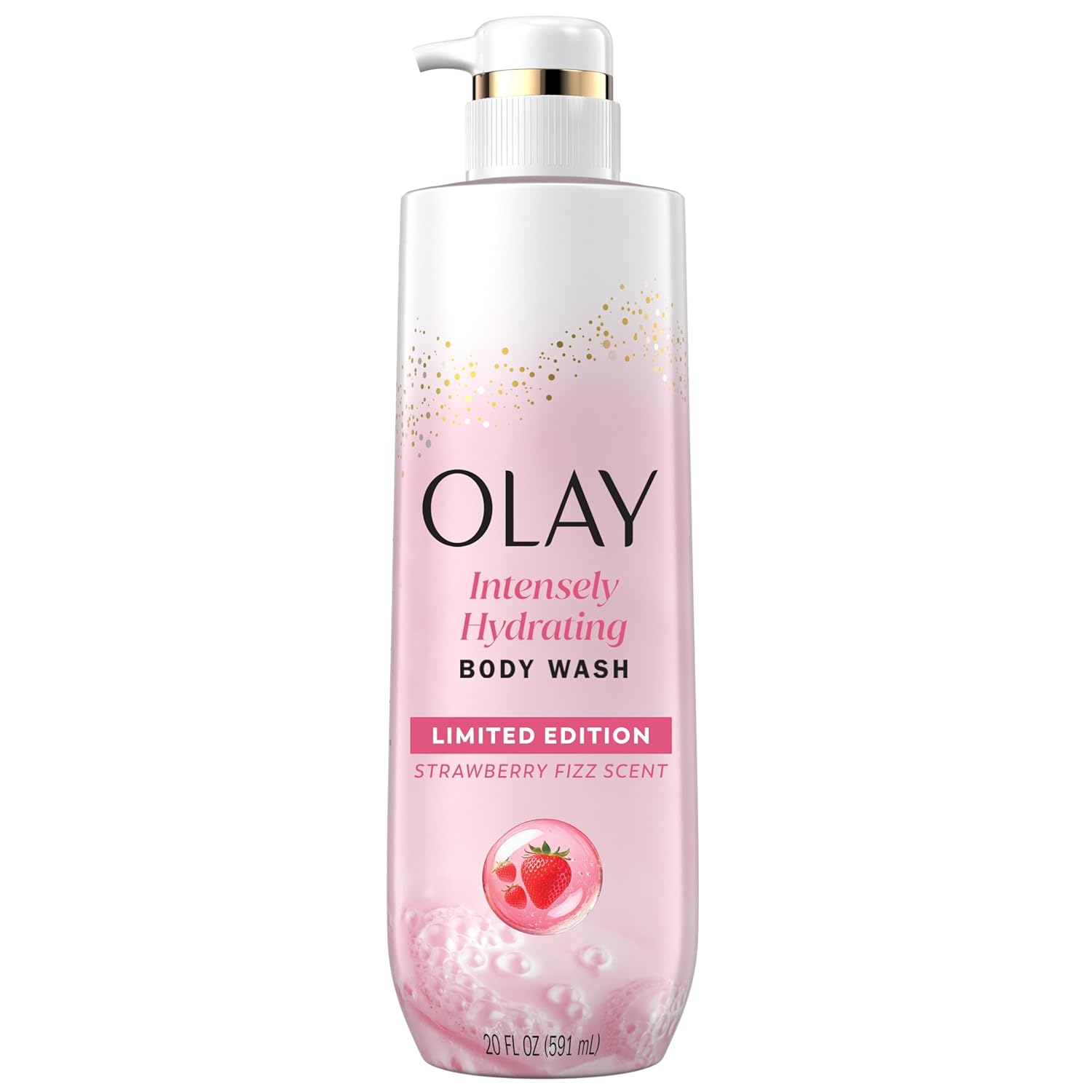 Olay Intensely Hydrating Body Wash Strawberry Summer Fizz - 591ml| Discover skin care, face cream, lip gloss, sunscreen, and korean skin care products at Sapphire Beauty Booth— a trusted cosmetic shop near me and makeup store near me. | Sapphire Beauty Ghana
