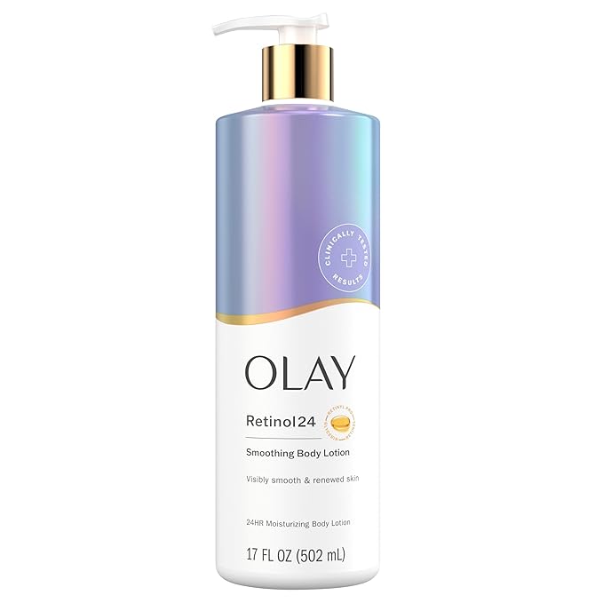 Olay Retinol Smoothing Body Lotion - 502ml | Discover skin care, face cream, lip gloss, sunscreen, and korean skin care products at Sapphire Beauty Booth— a trusted cosmetic shop near me and makeup store near me.