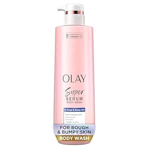 Olay Super Serum Body Wash For Rough and Bumpy Skin - 547 ml | Discover skin care, face cream, lip gloss, sunscreen, and Korean skin care products at Sapphire Beauty Booth— a trusted cosmetic shop near me and makeup store near me.