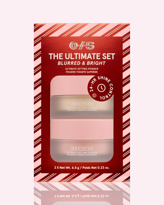 One Size Blurred & Bright Ultimate Setting Powder Duo – Translucent/Ultra Pink | Discover skin care, face cream, lip gloss, sunscreen, and korean skin care products at Sapphire Beauty Booth— a trusted cosmetic shop near me and makeup store near me.
