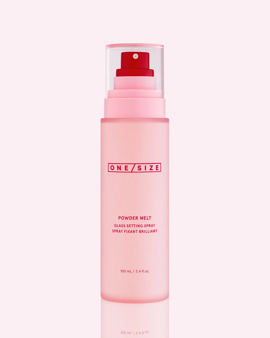 One Size Powder Melt Glass Setting Spray - 100ml | Discover skin care, face cream, lip gloss, sunscreen, and korean skin care products at Sapphire Beauty Booth— a trusted cosmetic shop near me and makeup store near me. | Sapphire Beauty Ghana | Same Day Delivery Available