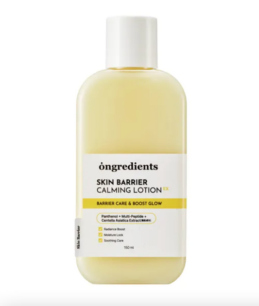 Ongredients Skin Barrier Calming Lotion - 150ml | Discover skin care, face cream, lip gloss, sunscreen, and korean skin care products at Sapphire Beauty Booth— a trusted cosmetic shop near me and makeup store near me. | Sapphire Beauty Ghana | Same Day Delivery Available
