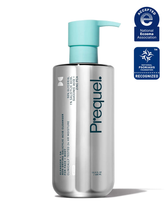 Prequel Skin Gleanser + 1% SA - Non-Drying Salicylic Acid Cleanser - 400ml | Discover skin care, face cream, lip gloss, sunscreen, and korean skin care products at Sapphire Beauty Booth— a trusted cosmetic shop near me and makeup store near me.