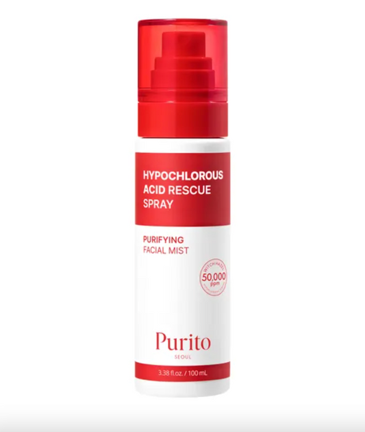 Purito Seoul Hypochlorous Acid Rescue Spray - 100ml | Discover skin care, face cream, lip gloss, sunscreen, and korean skin care products at Sapphire Beauty Booth— a trusted cosmetic shop near me and makeup store near me. | Sapphire Beauty Ghana | Same Day Delivery Available
