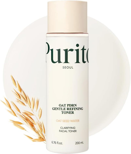 Purito Seoul Oat PDRN Gentle Refining Toner  - 200ml | Discover skin care, face cream, lip gloss, sunscreen, and korean skin care products at Sapphire Beauty Booth— a trusted cosmetic shop near me and makeup store near me.