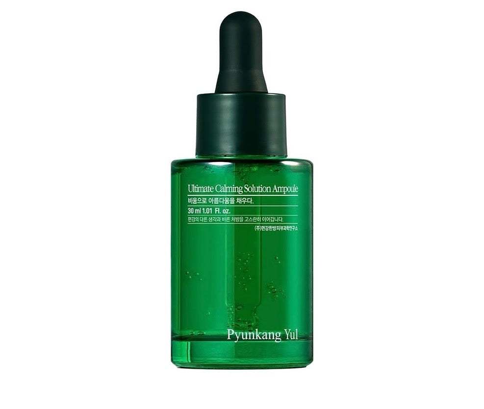 Pyunkang Yul Ultimate Calming Solution Ampoule - 30ml | Discover skin care, face cream, lip gloss, sunscreen, and korean skin care products at Sapphire Beauty Booth— a trusted cosmetic shop near me and makeup store near me.