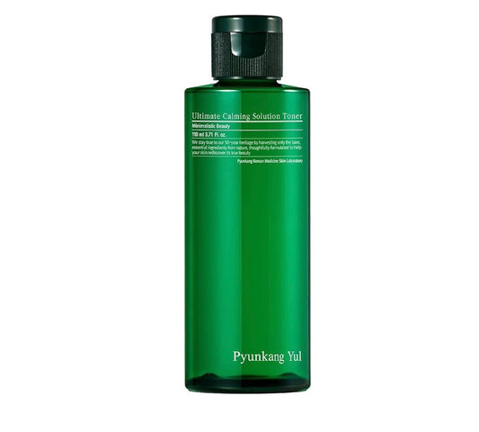 Pyunkang Yul Ultimate Calming Solution Toner - 110ml | Discover skin care, face cream, lip gloss, sunscreen, and korean skin care products at Sapphire Beauty Booth— a trusted cosmetic shop near me and makeup store near me.
