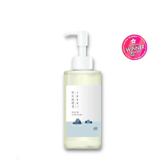 Round Lab 1025 Dokdo Cleansing Oil - 200ml | Discover skin care, face cream, lip gloss, sunscreen, and korean skin care products at Sapphire Beauty Booth— a trusted cosmetic shop near me and makeup store near me.