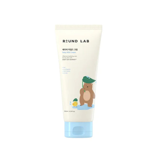 Round Lab Baby Mild Cream - 200ml | Discover skin care, face cream, lip gloss, sunscreen, and korean skin care products at Sapphire Beauty Booth— a trusted cosmetic shop near me and makeup store near me.