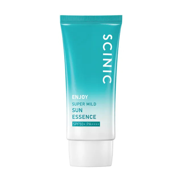 SCINIC Enjoy Super Mild Sun Essence - 50ml | Discover skin care, face cream, lip gloss, sunscreen, and korean skin care products at Sapphire Beauty Booth— a trusted cosmetic shop near me and makeup store near me. | Sapphire Beauty Ghana | Same Day Delivery Available