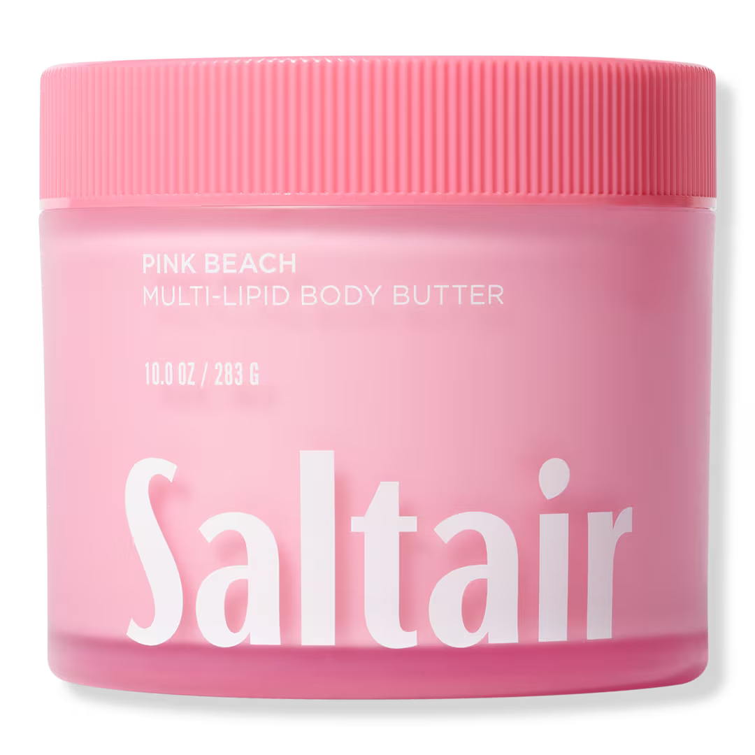 Saltair Pink Beach Multi-Lipid Body Butter - 10oz | Discover skin care, face cream, lip gloss, sunscreen, and korean skin care products at Sapphire Beauty Booth— a trusted cosmetic shop near me and makeup store near me.