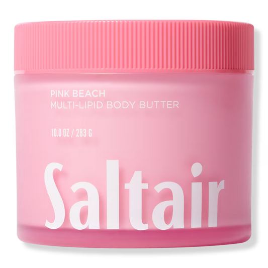 Saltair Pink Beach Multi-Lipid Body Butter - 10oz | Discover skin care, face cream, lip gloss, sunscreen, and korean skin care products at Sapphire Beauty Booth— a trusted cosmetic shop near me and makeup store near me.