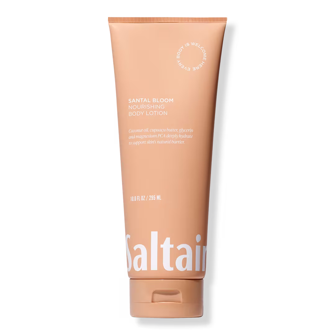 Saltair Santal Bloom Nourishing Body Lotion - 295 ml | Discover skin care, face cream, lip gloss, sunscreen, and korean skin care products at Sapphire Beauty Booth— a trusted cosmetic shop near me and makeup store near me. | Sapphire Beauty Ghana | Same Day Delivery Available