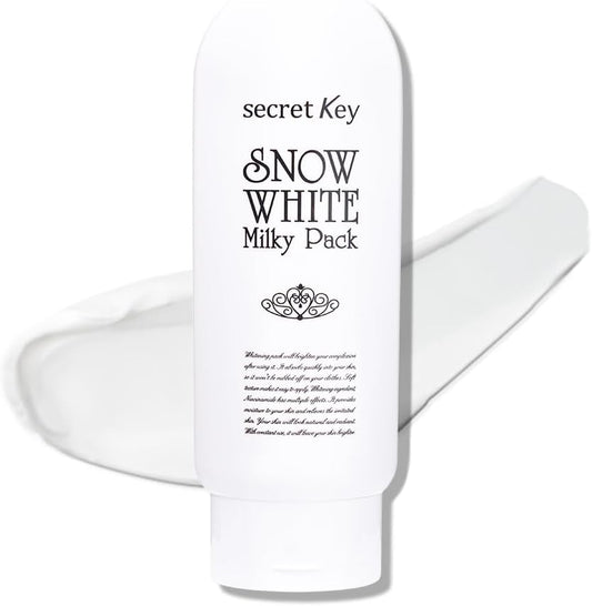 Secret Key - Snow White Milky Pack 2025 Version - 200g | Discover skin care, face cream, lip gloss, sunscreen, and korean skin care products at Sapphire Beauty Booth— a trusted cosmetic shop near me and makeup store near me.
| Sapphire Beauty Ghana