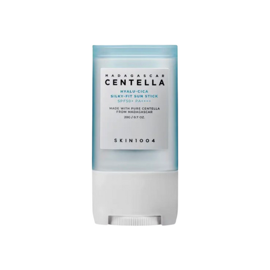 Skin1004 Hyalu-Cica Silky-Fit Sun Stick - 20g | Discover skin care, face cream, lip gloss, sunscreen, and korean skin care products at Sapphire Beauty Booth— a trusted cosmetic shop near me and makeup store near me.