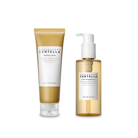 Skin1004 Madagascar Centella Double Cleansing Duo Set | Discover skin care, face cream, lip gloss, sunscreen, and korean skin care products at Sapphire Beauty Booth— a trusted cosmetic shop near me and makeup store near me. | Sapphire Beauty Ghana
