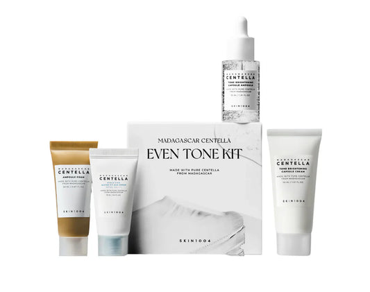 Skin1004 Madagascar Centella Even Tone Kit | Discover skin care, face cream, lip gloss, sunscreen, and korean skin care products at Sapphire Beauty Booth— a trusted cosmetic shop near me and makeup store near me.