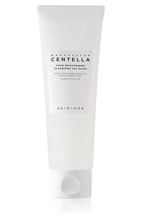Skin1004 Madagascar Centella Tone Brightening Cleansing Gel Foam - 125ml | Discover skin care, face cream, lip gloss, sunscreen, and korean skin care products at Sapphire Beauty Booth— a trusted cosmetic shop near me and makeup store near me.
