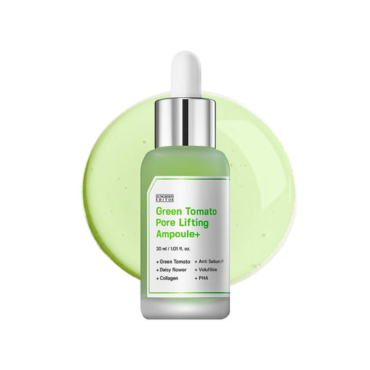 Sungboon Editor Green Tomato Ampoule - 30ml | Discover skin care, face cream, lip gloss, sunscreen, and korean skin care products at Sapphire Beauty Booth— a trusted cosmetic shop near me and makeup store near me. | Sapphire Beauty Ghana
