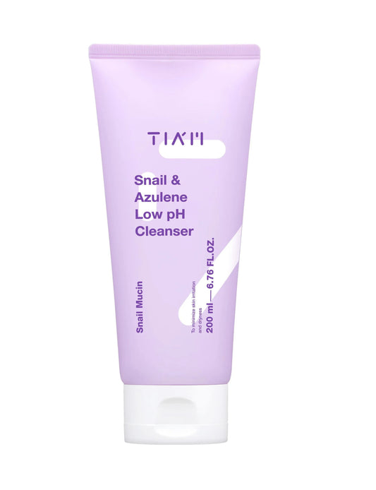 TIAM Snail and Azulene Low pH Cleanser - 200ml | Discover skin care, face cream, lip gloss, sunscreen, and korean skin care products at Sapphire Beauty Booth— a trusted cosmetic shop near me and makeup store near me.