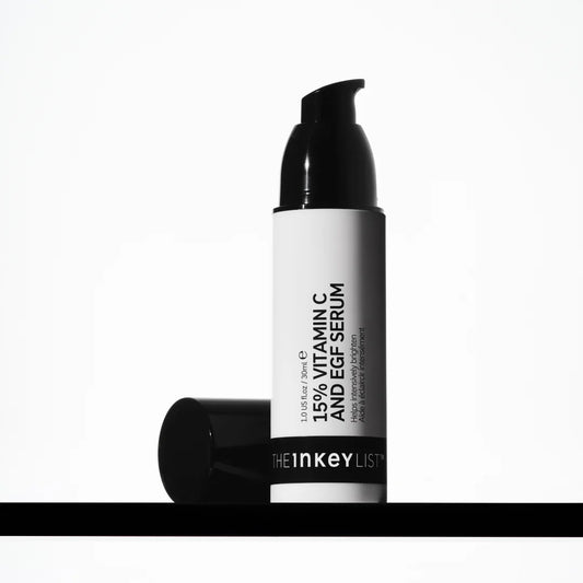 The Inkey List 15% Vitamin C + EGF Serum - 30ml | Discover skin care, face cream, lip gloss, sunscreen, and korean skin care products at Sapphire Beauty Booth— a trusted cosmetic shop near me and makeup store near me.