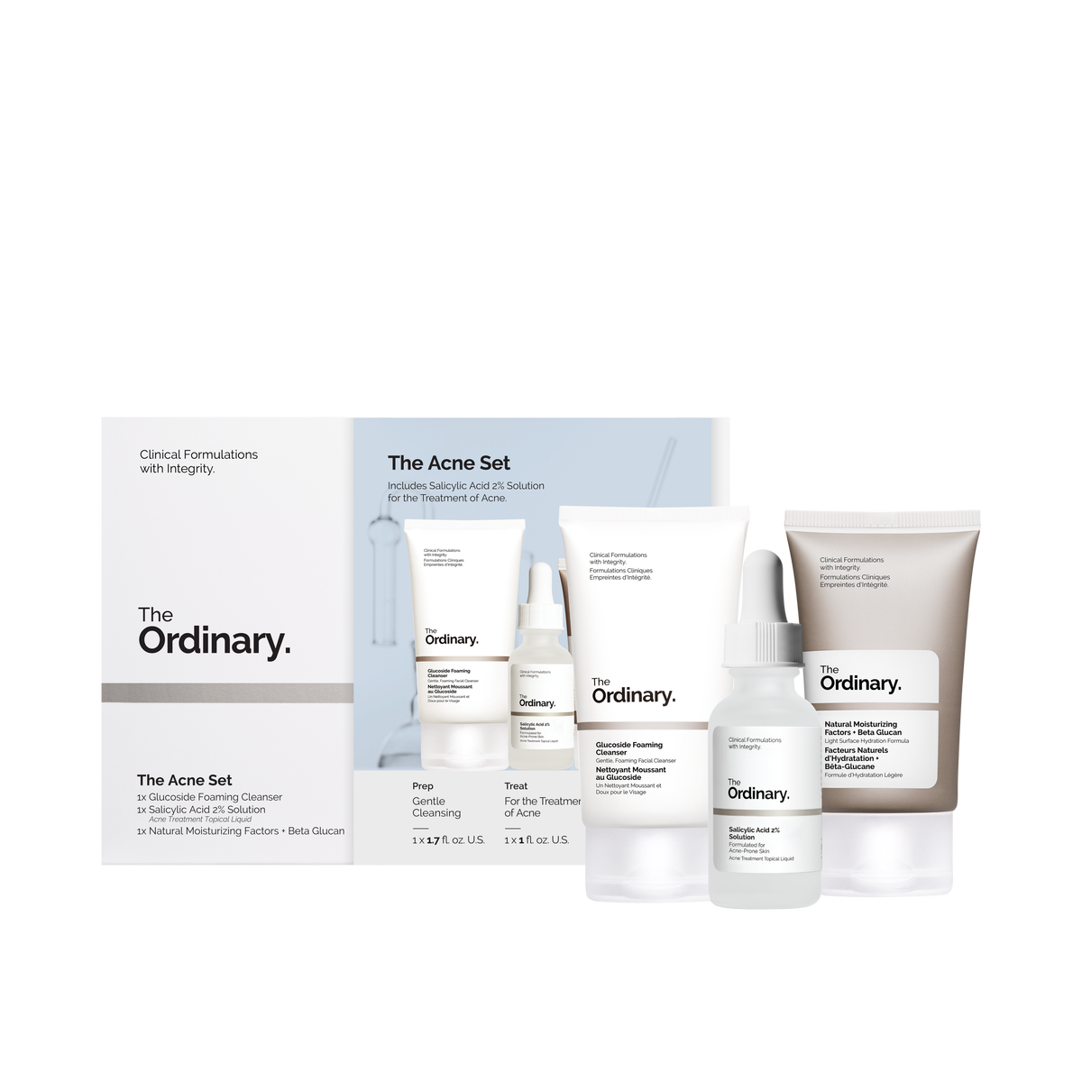 The Ordinary Acne Set | Discover skin care, face cream, lip gloss, sunscreen, and korean skin care products at Sapphire Beauty Booth— a trusted cosmetic shop near me and makeup store near me.