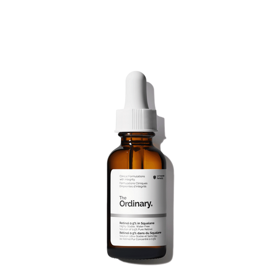 The Ordinary Retinol 0.5% in Squalane - 30ml | Discover skin care, face cream, lip gloss, sunscreen, and korean skin care products at Sapphire Beauty Booth— a trusted cosmetic shop near me and makeup store near me.
