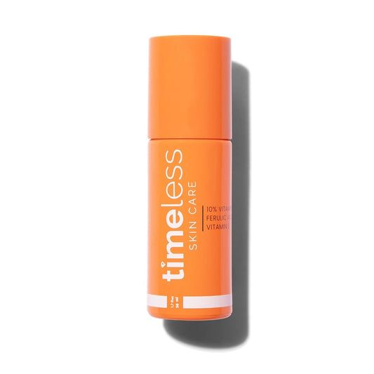 Timeless 10% Vitamin C + E Ferulic Acid Serum - 50ml | Discover skin care, face cream, lip gloss, sunscreen, and korean skin care products at Sapphire Beauty Booth— a trusted cosmetic shop near me and makeup store near me.
