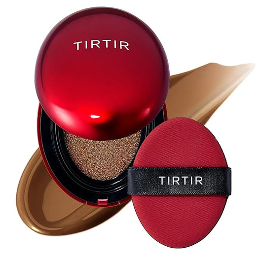 Tirtir Mask Fit Red Cushion - 45W Chestnut | Discover skin care, face cream, lip gloss, sunscreen, and korean skin care products at Sapphire Beauty Booth— a trusted cosmetic shop near me and makeup store near me.