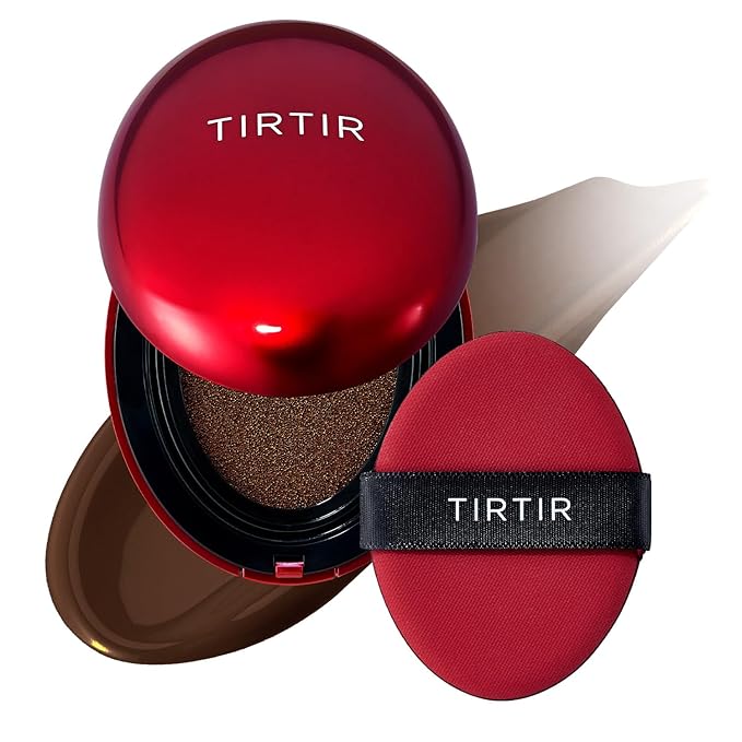 Tirtir Mask Fit Red Cushion - 51N Fudge | Discover skin care, face cream, lip gloss, sunscreen, and korean skin care products at Sapphire Beauty Booth— a trusted cosmetic shop near me and makeup store near me.