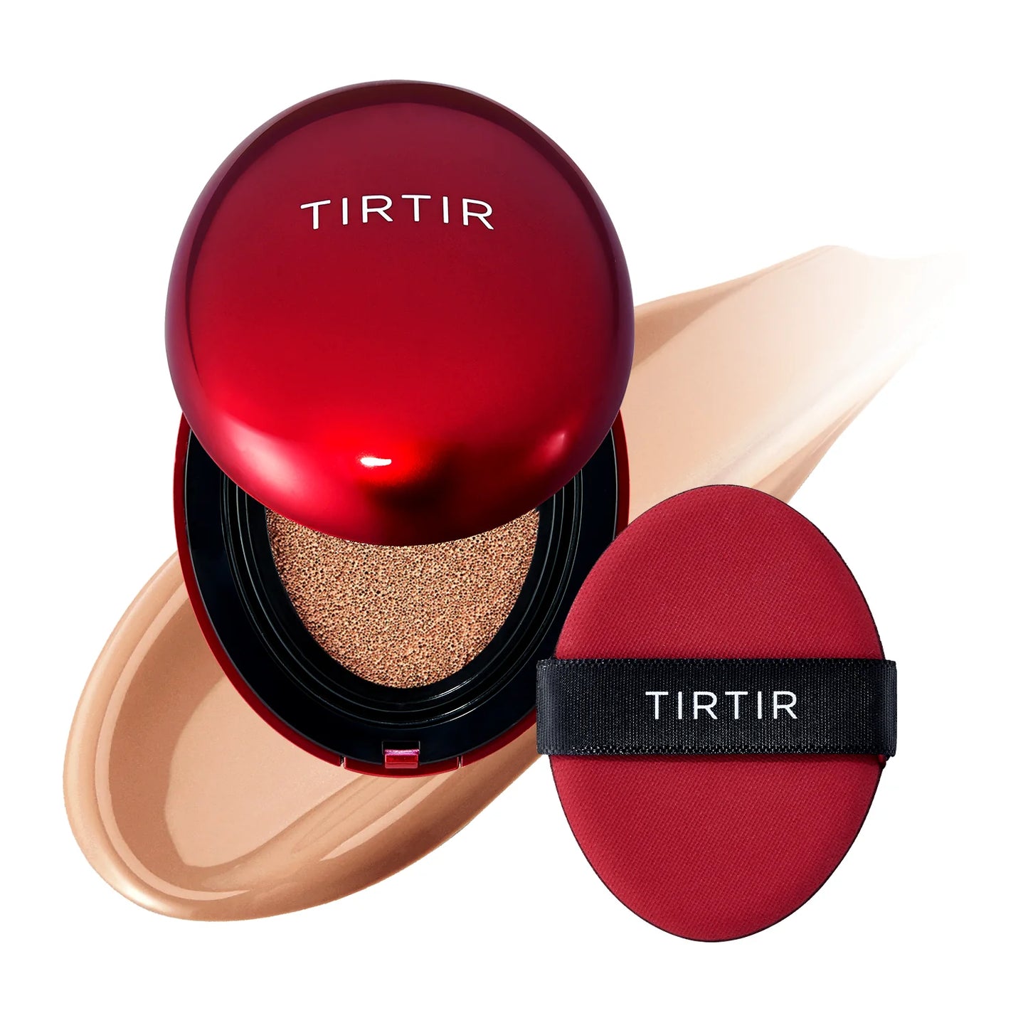 Tirtir Mask Fit Red Cushion Mini - 33C Hazel | Discover skin care, face cream, lip gloss, sunscreen, and korean skin care products at Sapphire Beauty Booth— a trusted cosmetic shop near me and makeup store near me.