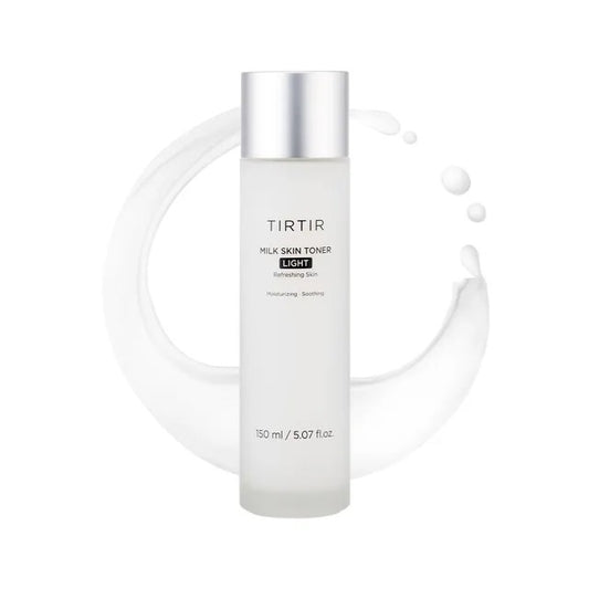Tirtir Milk Skin Toner Light - 150ml | Discover skin care, face cream, lip gloss, sunscreen, and korean skin care products at Sapphire Beauty Booth— a trusted cosmetic shop near me and makeup store near me.