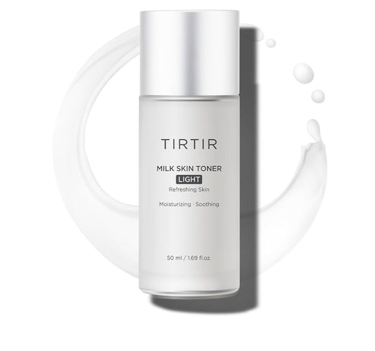 Tirtir Milk Skin Toner Light - 50ml | Discover skin care, face cream, lip gloss, sunscreen, and korean skin care products at Sapphire Beauty Booth— a trusted cosmetic shop near me and makeup store near me.
