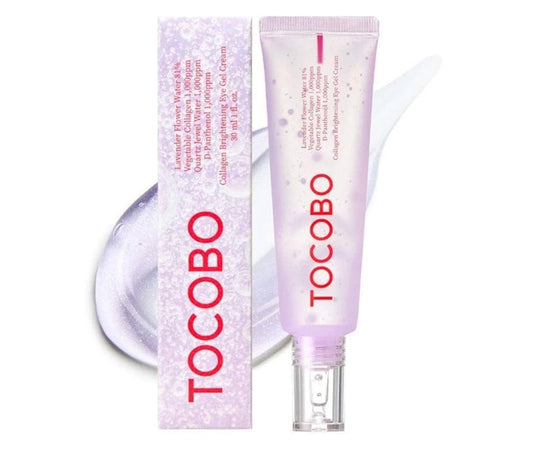 Tocobo Collagen Brightening Eye Gel Cream - 30ml | Discover skin care, face cream, lip gloss, sunscreen, and korean skin care products at Sapphire Beauty Booth— a trusted cosmetic shop near me and makeup store near me.
