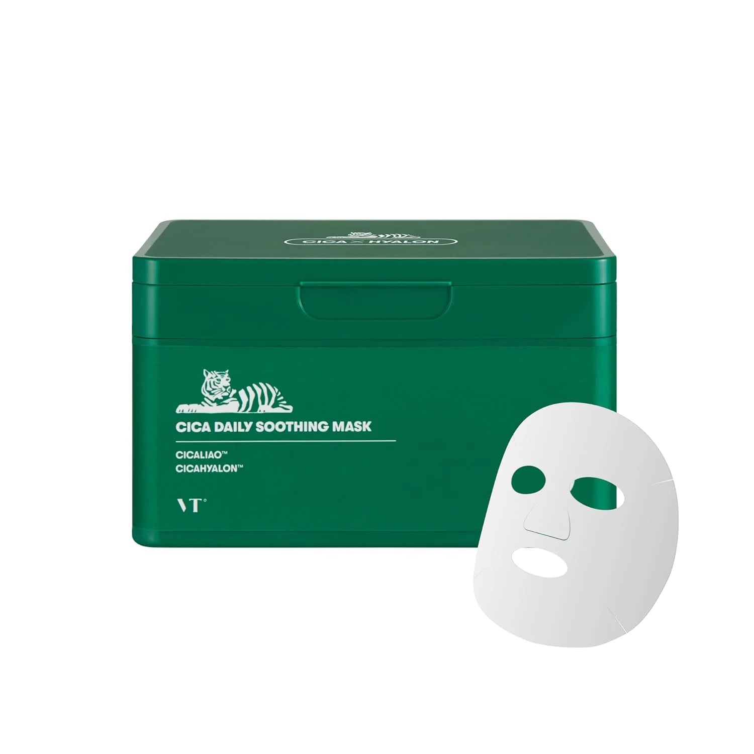 VT Cosmetics - Cica Daily Soothing Mask - 30 Sheets | Discover skin care, face cream, lip gloss, sunscreen, and korean skin care products at Sapphire Beauty Booth— a trusted cosmetic shop near me and makeup store near me.