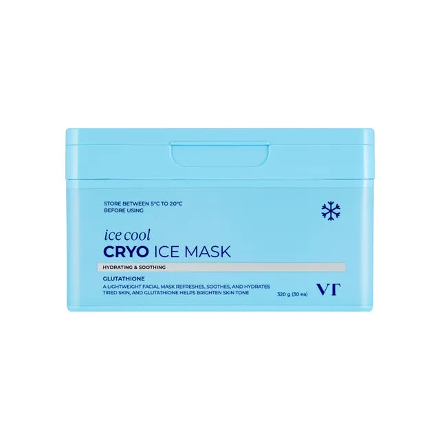 VT Cosmetics Cryo Ice Mask - 30 Masks | Discover skin care, face cream, lip gloss, sunscreen, and korean skin care products at Sapphire Beauty Booth— a trusted cosmetic shop near me and makeup store near me. | Sapphire Beauty Ghana | Same Day Delivery Available
