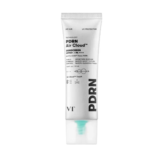 VT Cosmetics PDRN Air Cloud Sunscreen - 50 ml | Discover skin care, face cream, lip gloss, sunscreen, and korean skin care products at Sapphire Beauty Booth— a trusted cosmetic shop near me and makeup store near me. | Sapphire Beauty Ghana | Same Day Delivery Available