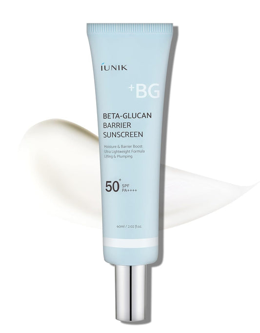iUNIKBeta Glucan Barrier Sunscreen - 60ml | Discover skin care, face cream, lip gloss, sunscreen, and korean skin care products at Sapphire Beauty Booth— a trusted cosmetic shop near me and makeup store near me.